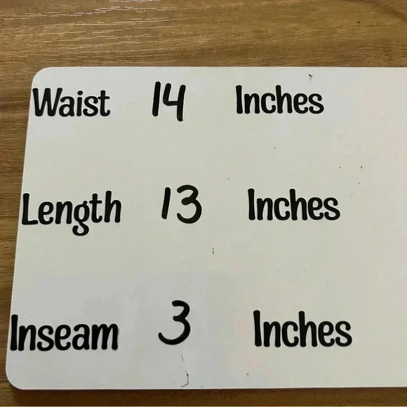 Topshop Black High Rise Waisted Denim Distressed Frayed Shorts Women’s Size 6 - Picture 6 of 6